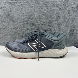 New Balance 520 V5 Comfort Ride Gray Womens Running Shoes W520LG5 Size 9